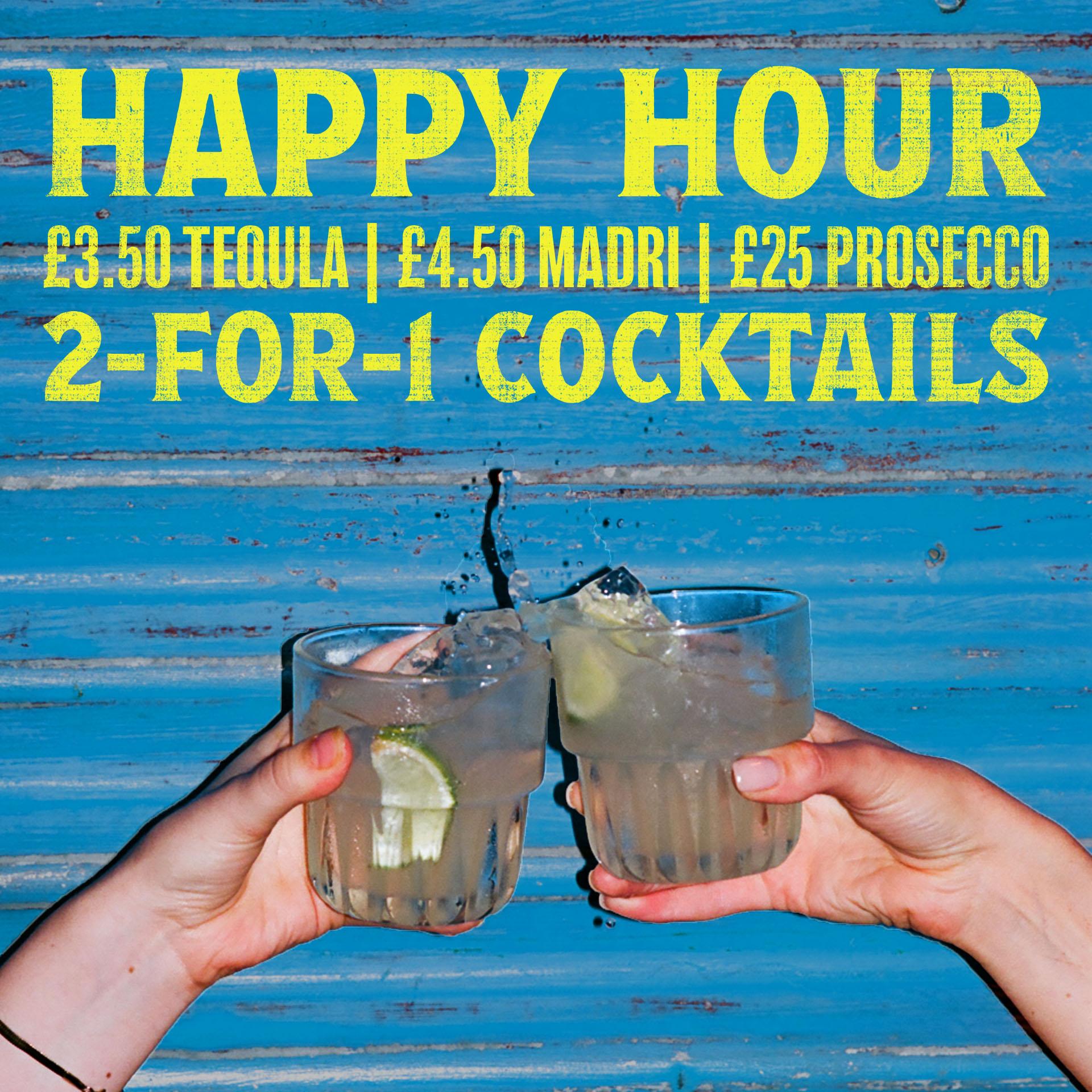 Happy Hour at Barrio Bars